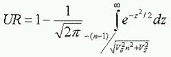 Расчет ненадежности - формула 2